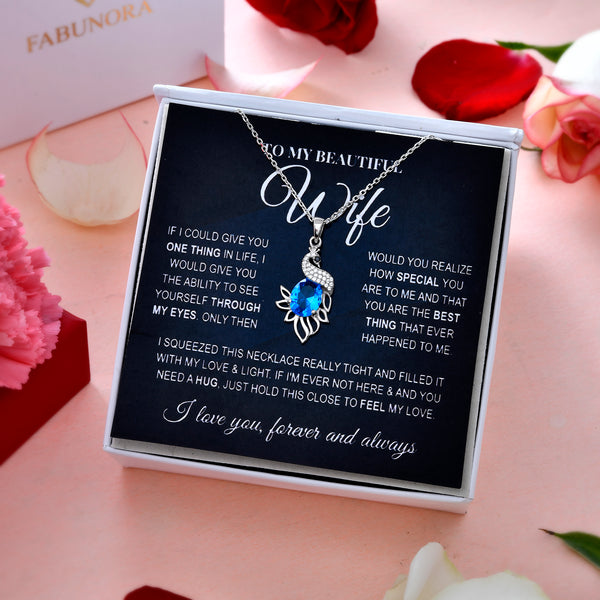 Best Gift For Wife 2025 Pure Silver Swarovski Crystal Peacock