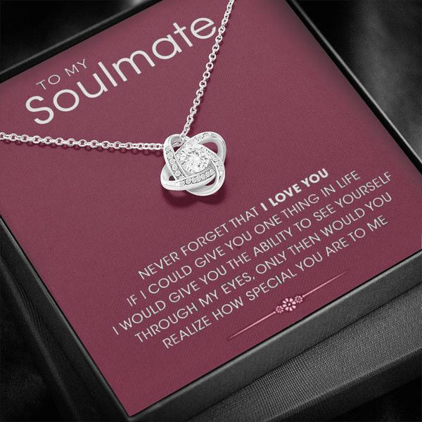 Best Gift For Soulmate Pure Silver Necklace Gift Set