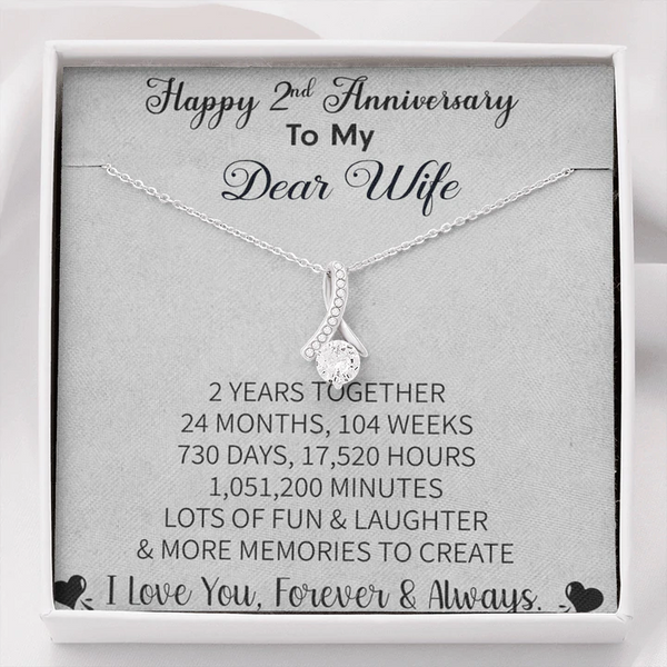 2nd anniversary sale gift for wife