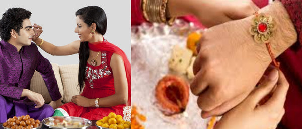 Difference between Rakshabandhan and Bhaidooj- Fabunora