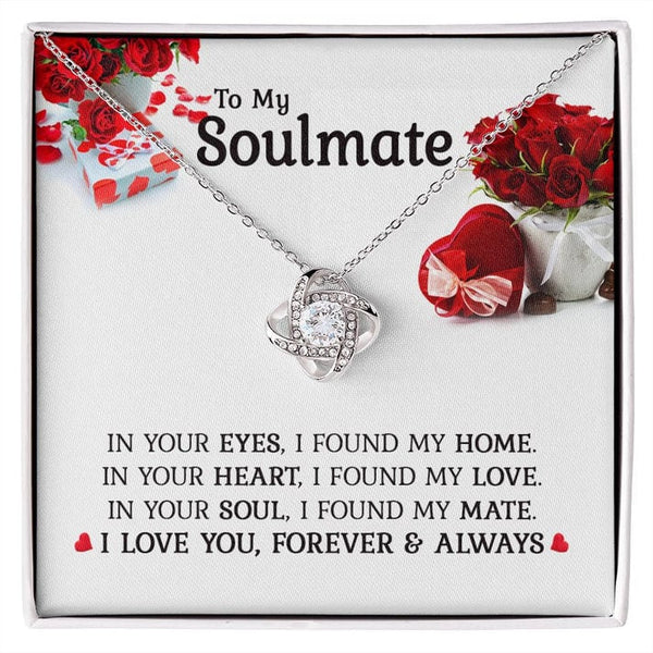 Lovely Gift For Soulmate - Pure Silver Necklace Gift Set