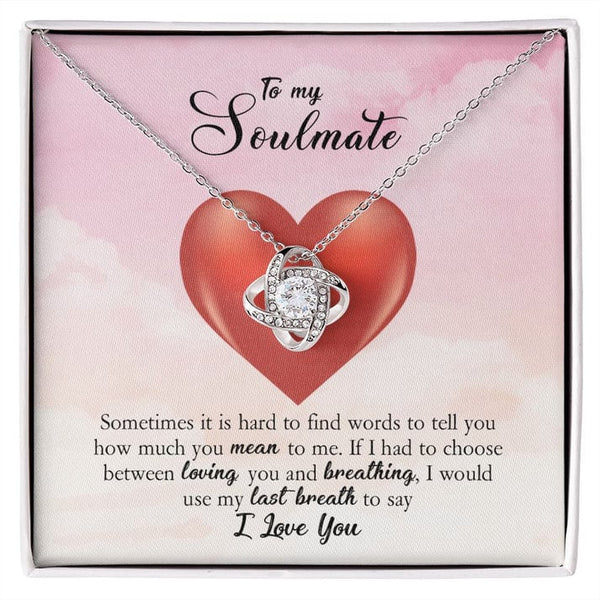 Most Amazing Gift For Soulmate - Pure Silver Necklace Gift Set