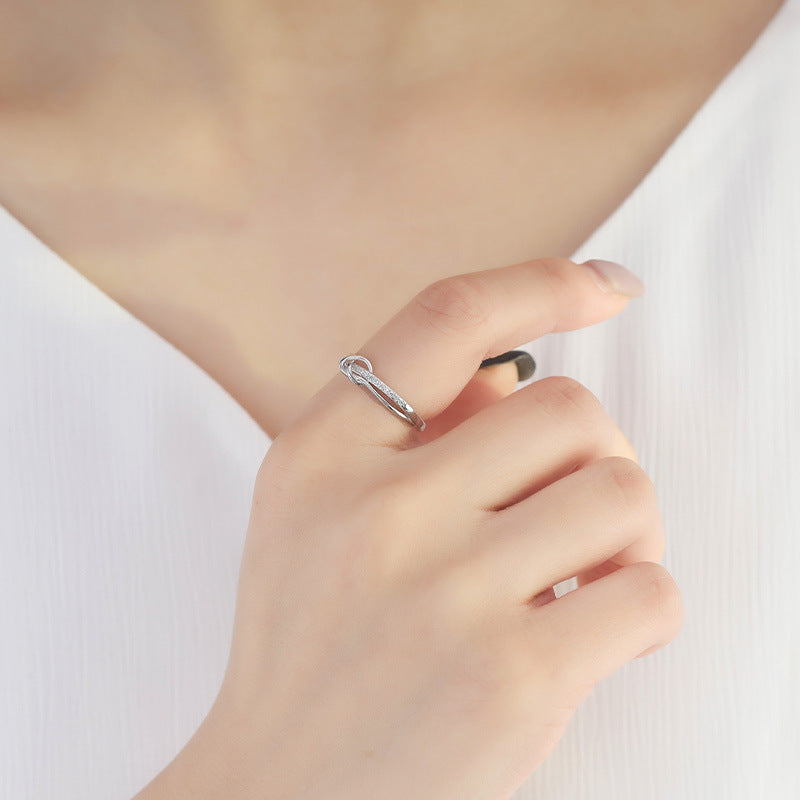 To My Daughter - Friendship Knot Ring