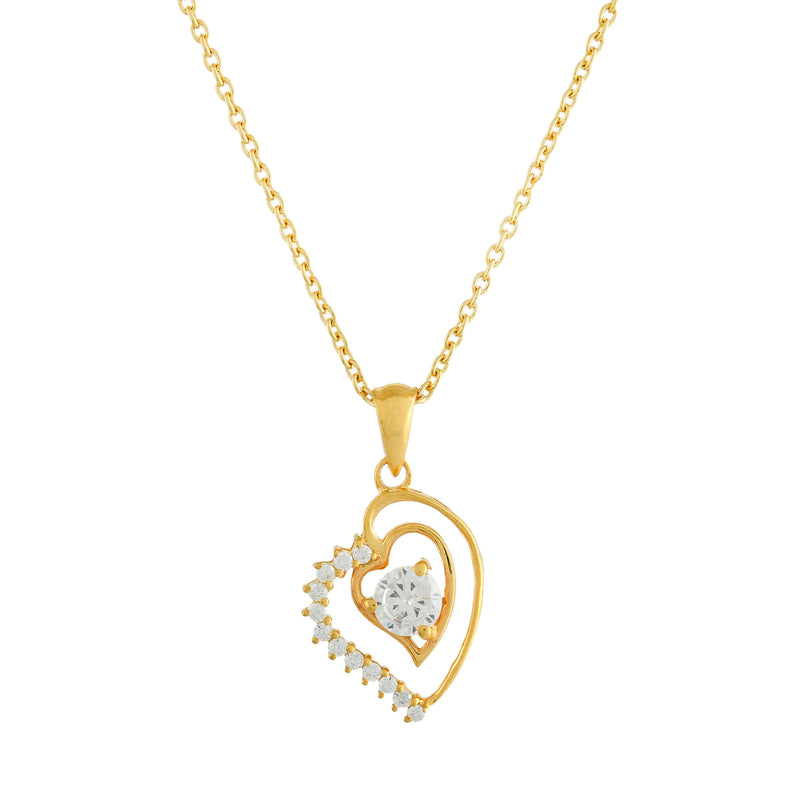 Most Special Gift For Wife 2025 - Pure Silver Luxe Heart Necklace Gift Set