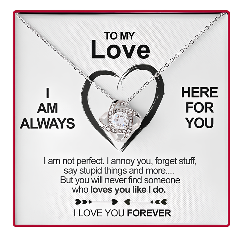 Amazing Gift For Female Partner - Pure Silver Necklace In Rose Drawer Box Gift Set