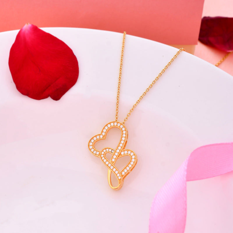 Best Surprise Anniversary Gift for Wife - Pure Silver Necklace Gift Set