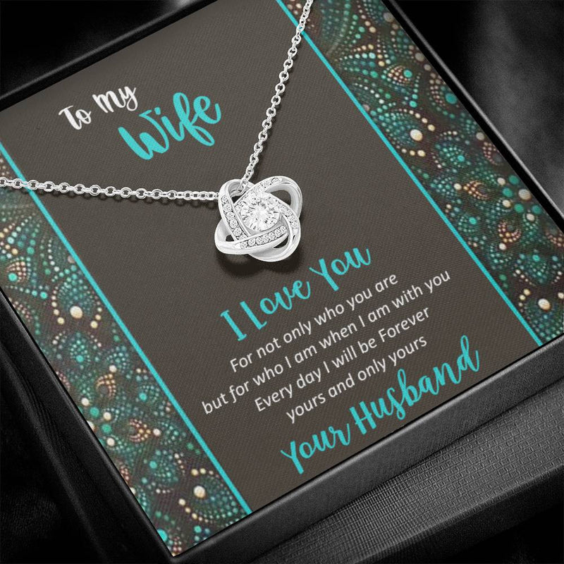 Best Gift For Wife - Pure Silver Necklace Gift Set