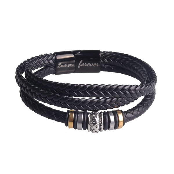 Woven Multi Layer Bracelet  | Handmade Leather Bracelet For Men