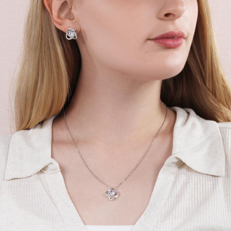 Best Surprise Gift To Sister from Sister - Pure Silver Necklace Gift Set