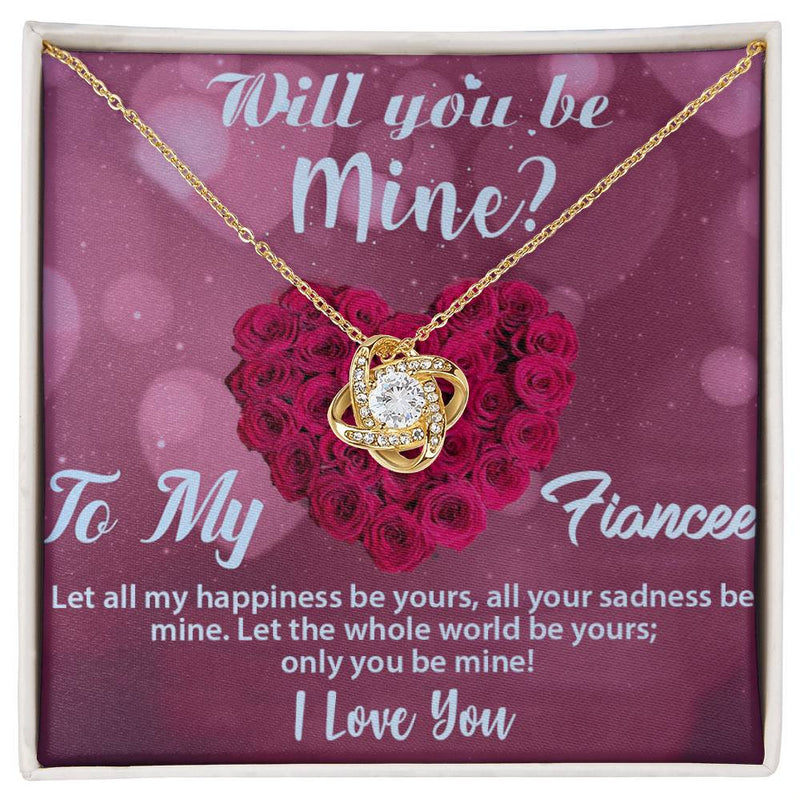 Best Proposal Gift for Fiancée - Pure Silver Pendant With Message Card