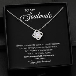 Perfect Gift For Soulmate Female - Pure Silver Necklace Gift Set