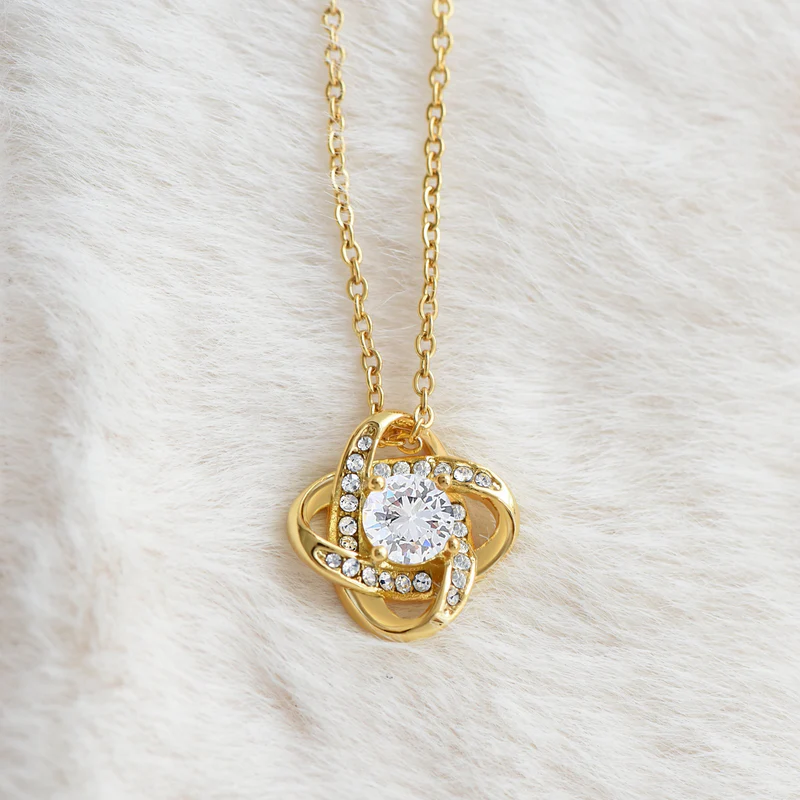 Amazing Gift For Mom From Son/Daughter - Pure Silver Necklace In Rose Drawer Box Gift Set