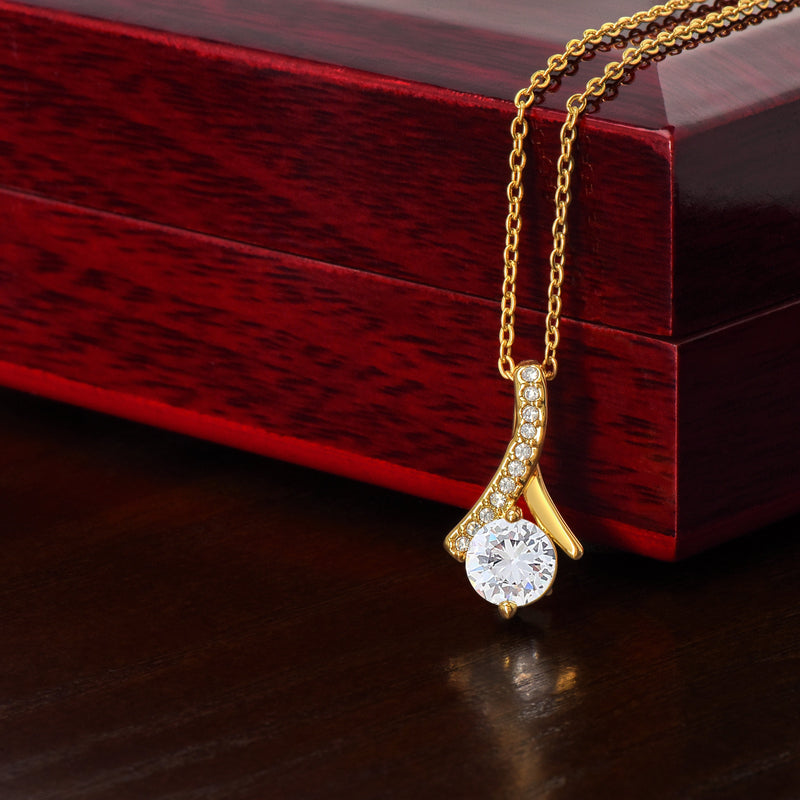Happy Raksha Bandhan Gift For Sister - Pure Silver Necklace Gift Set