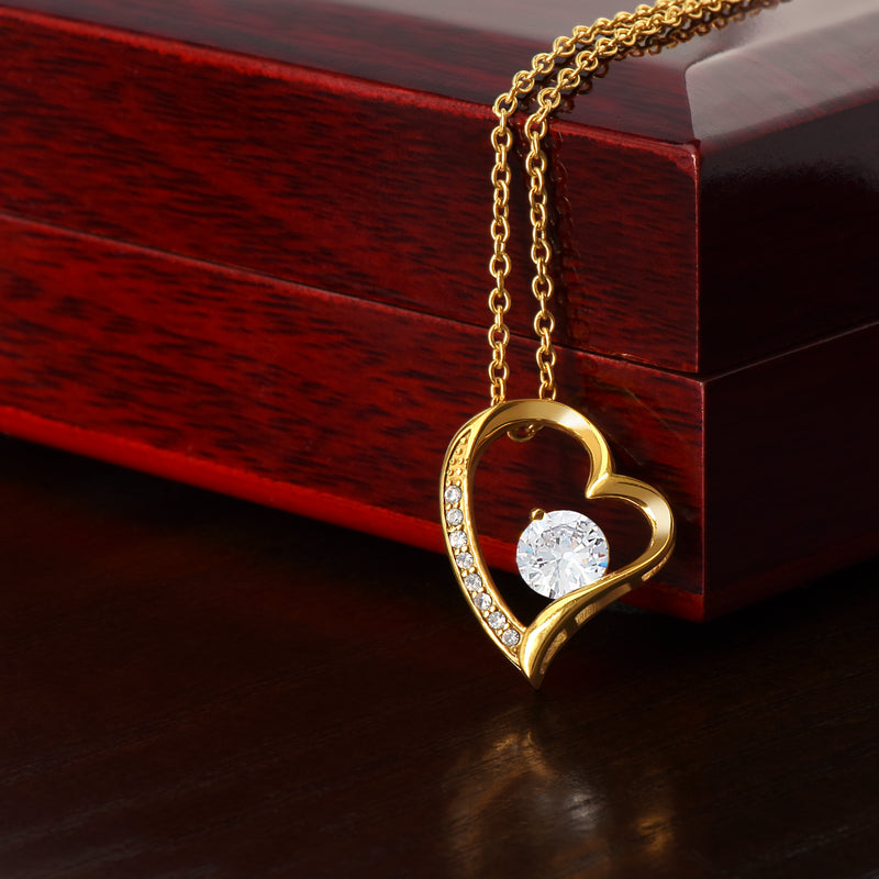 Dazzling Heart Style - 925 Sterling Silver Necklace
