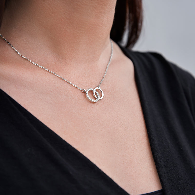 To My Beautiful Soulmate - 925 Sterling Silver Pendant Set
