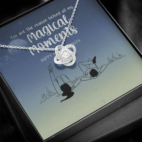 Amazing Karva Chauth Gift For Her - 925 Sterling Silver Necklace Gift Set