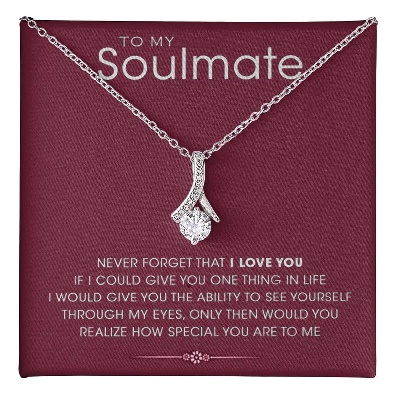 Best Gift For Soulmate - Pure Silver Necklace Gift Set