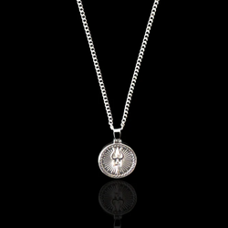 Shiv Trishul Pendant - 925 Sterling Silver Pendant Gift Set