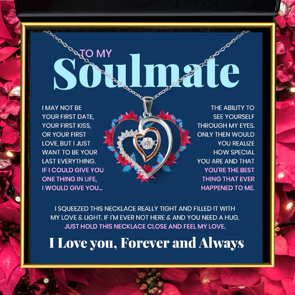 Surprise Gift For Soulmate - Pure Silver Luxe Heart Necklace Gift Set