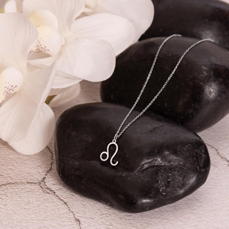 Zodiac Sign Necklace - 925 Sterling Silver Pendant Set