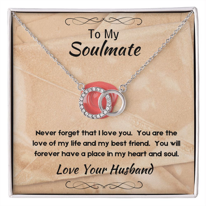 To My Soulmate - 925 Sterling Silver Pendant Set