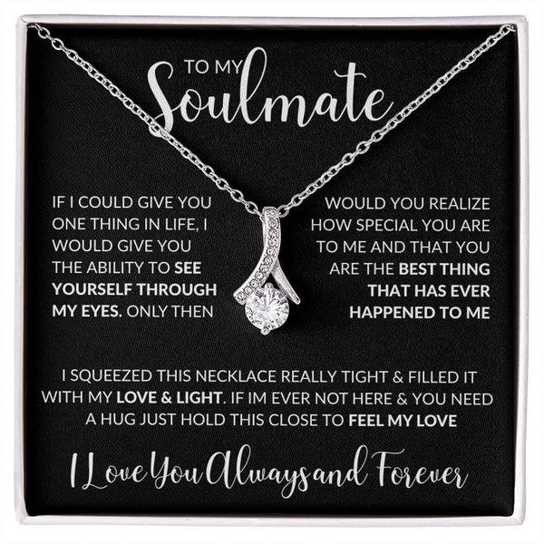 Most Unique Gift For Soulmate - Pure Silver Necklace Gift Set