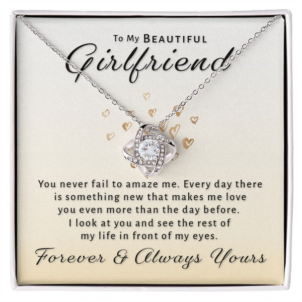 Romantic Gift For Girlfriend 2025 - Pure Silver Necklace Gift Set