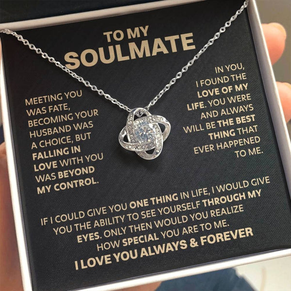 Most Special Gift For Her 2025 - Pure Silver Loveknot Necklace Gift Set