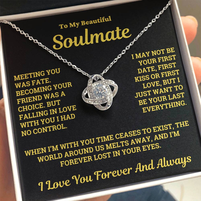 Special Heartfelt Gift For Soulmate - Pure Silver Necklace Gift Set