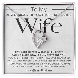 Thoughtful Gift For Wife 2025 - Pure Silver Heart Necklace Gift Set