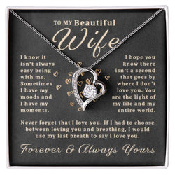Special Romantic Gift For Wife 2025 - Pure Silver Heart Necklace Gift Set