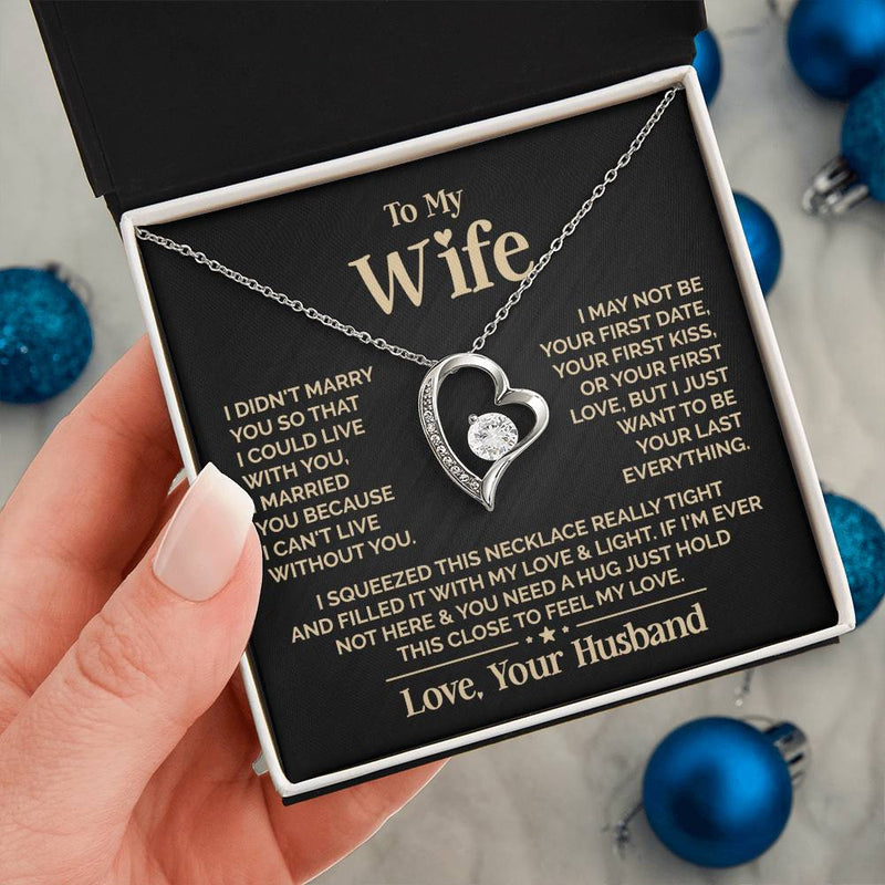 Romantic Gift Idea For Wife 2025 - Pure Silver Heart Necklace Gift Set