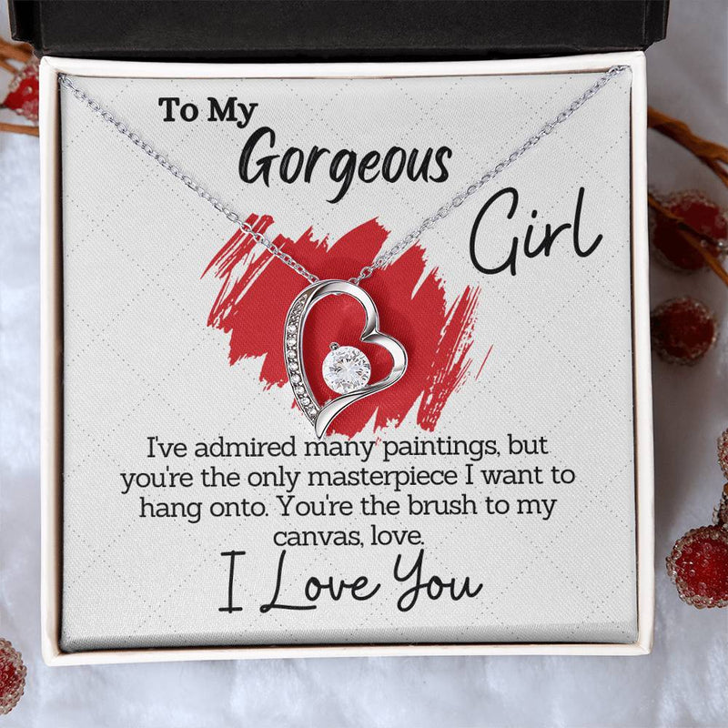 Amazing Gift For Your Girl 2025 - Pure Silver Heart Necklace Gift Set