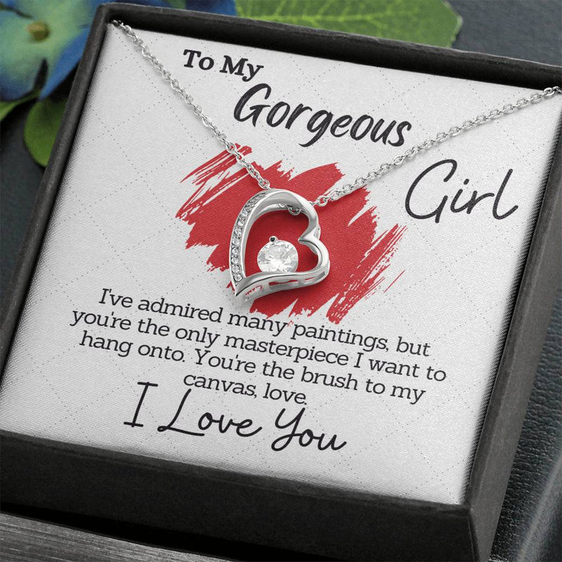 Amazing Gift For Your Girl 2025 - Pure Silver Heart Necklace Gift Set