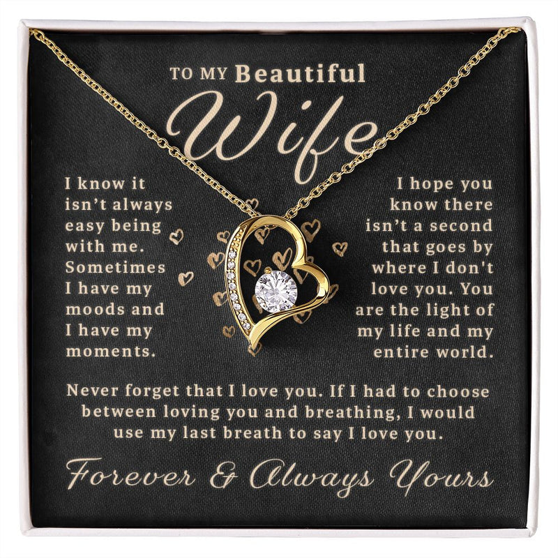 Special Romantic Gift For Wife 2025 - Pure Silver Heart Necklace Gift Set