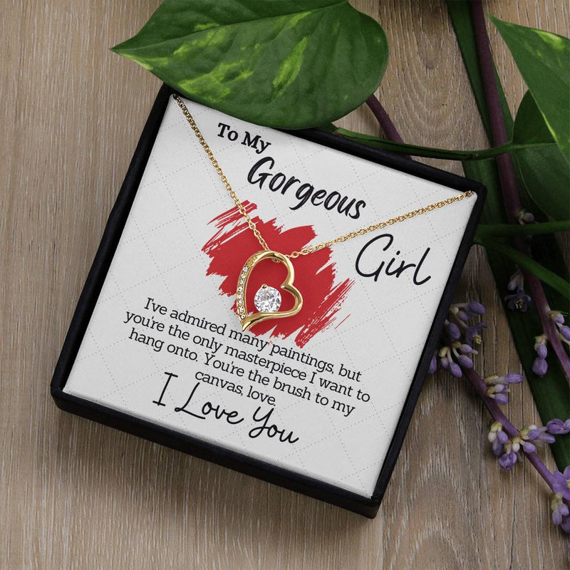 Amazing Gift For Your Girl 2025 - Pure Silver Heart Necklace Gift Set