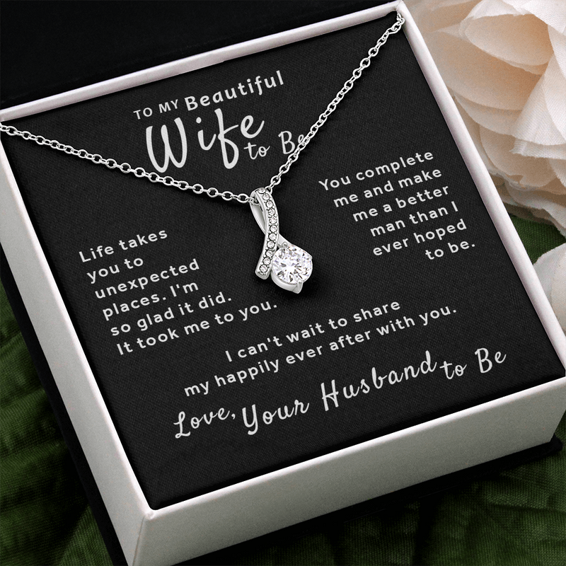 Surprise Gift For Wife to Be 2025 - Pure Silver Necklace Gift Set