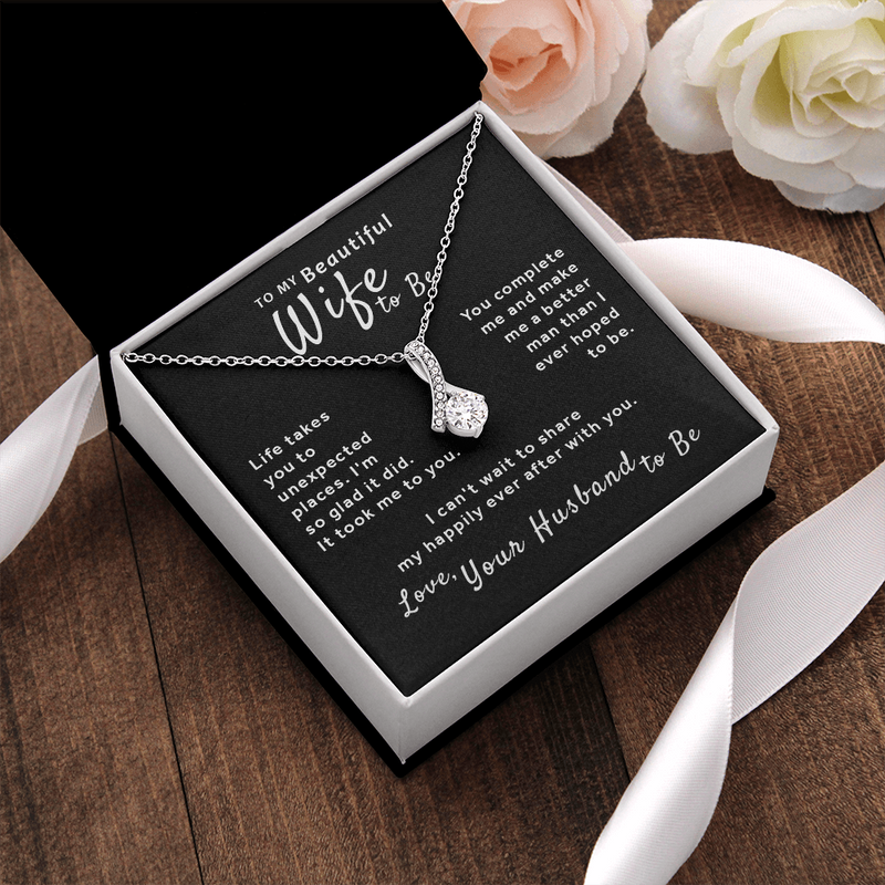 Surprise Gift For Wife to Be 2025 - Pure Silver Necklace Gift Set
