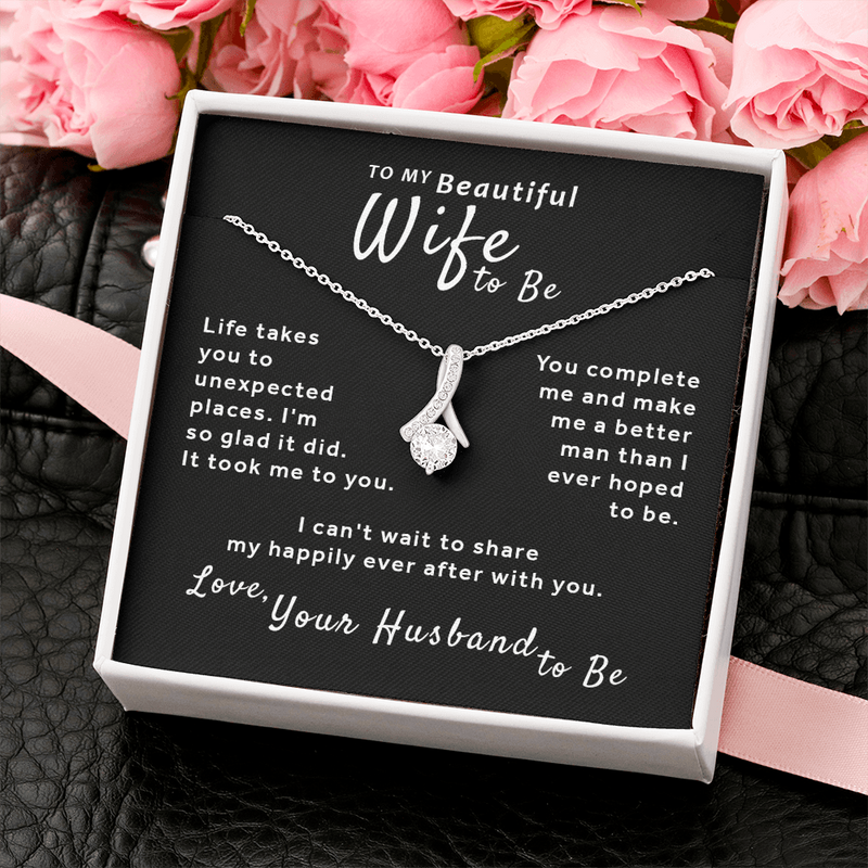 Surprise Gift For Wife to Be 2025 - Pure Silver Necklace Gift Set