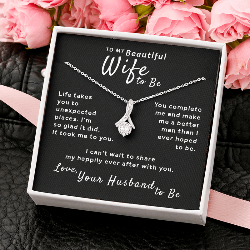 Surprise Gift For Wife to Be 2024 - Pure Silver Necklace Gift Set