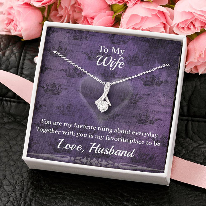 Perfect Gift For Wife From Husband 2024 - Pure Silver Necklace Gift Set