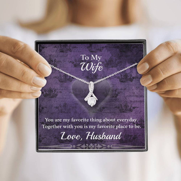 Perfect Gift For Wife From Husband 2024 - Pure Silver Necklace Gift Set