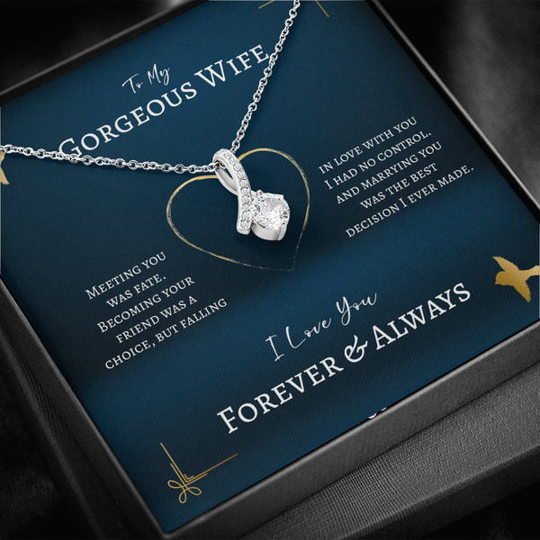 Most Lovely Gift For Wife 2025 - Pure Silver Necklace Gift Set