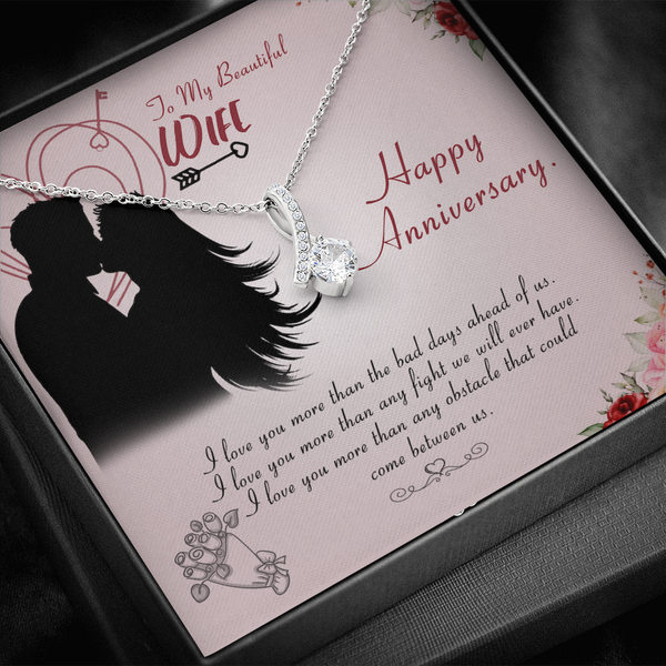 Most Perfect Anniversary Gift For Wife 2025 - Pure Silver Necklace Gift Set