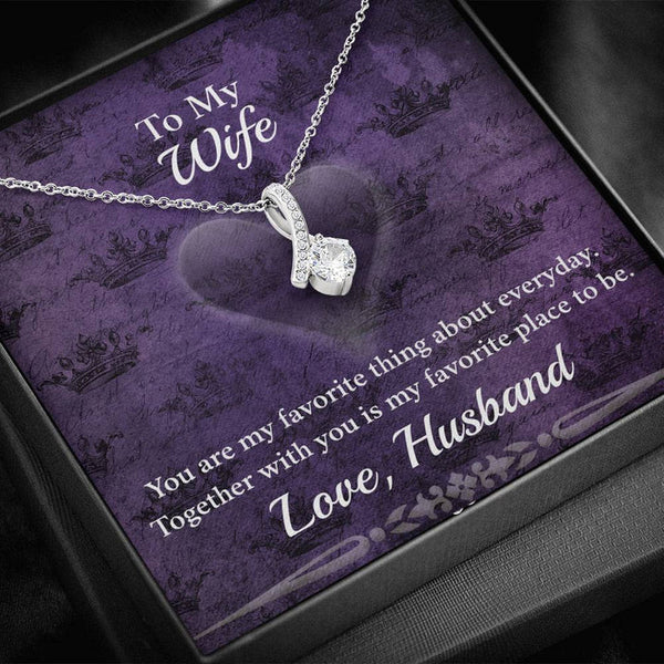 Perfect Gift For Wife From Husband 2024 - Pure Silver Necklace Gift Set