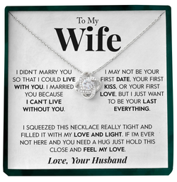 Most Heartfet Gift For Wife - Pure Silver Necklace Gift Set