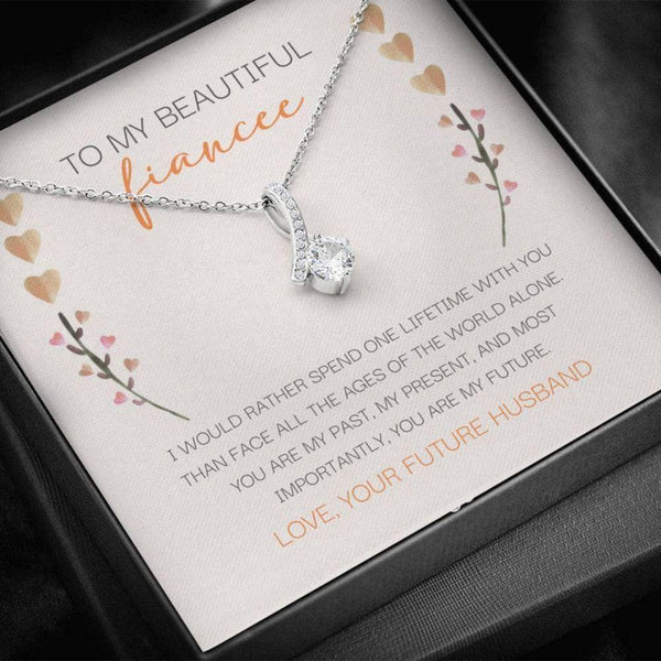 Unique Gift For Wife To Be 2025 - Pure Silver Necklace Gift Set