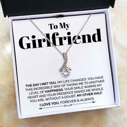 Special Gift For Girlfriend 2024 - Pure Silver Necklace Gift Set