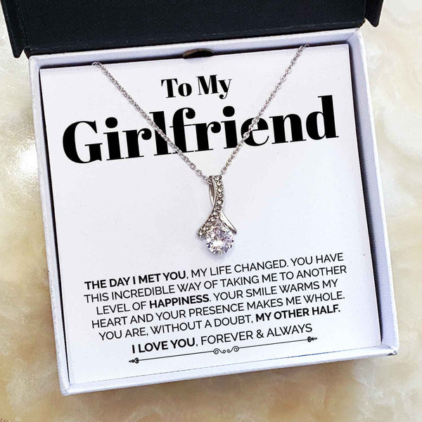Special Gift For Girlfriend 2025 - Pure Silver Necklace Gift Set