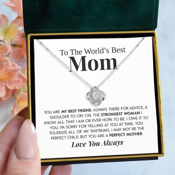 Lovely Gift For Mother - Pure Silver Necklace Gift Set